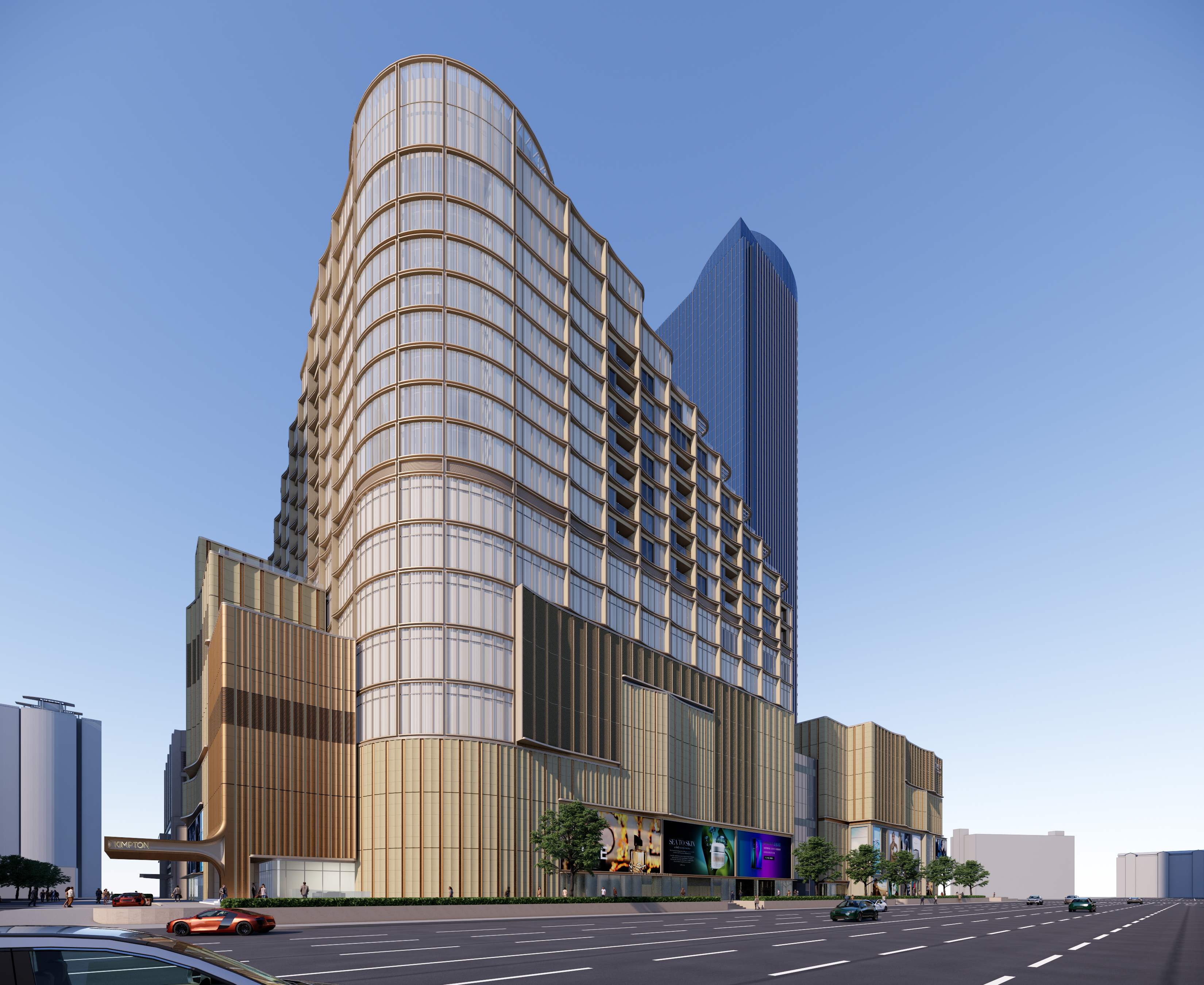 Kimpton Xujiahui Shanghai is expected to open by the end of 2026, bringing a new urban luxury lifestyle to the heart of the Xujiahui business district (Remarks: the photo is an artist’s impression for reference only)