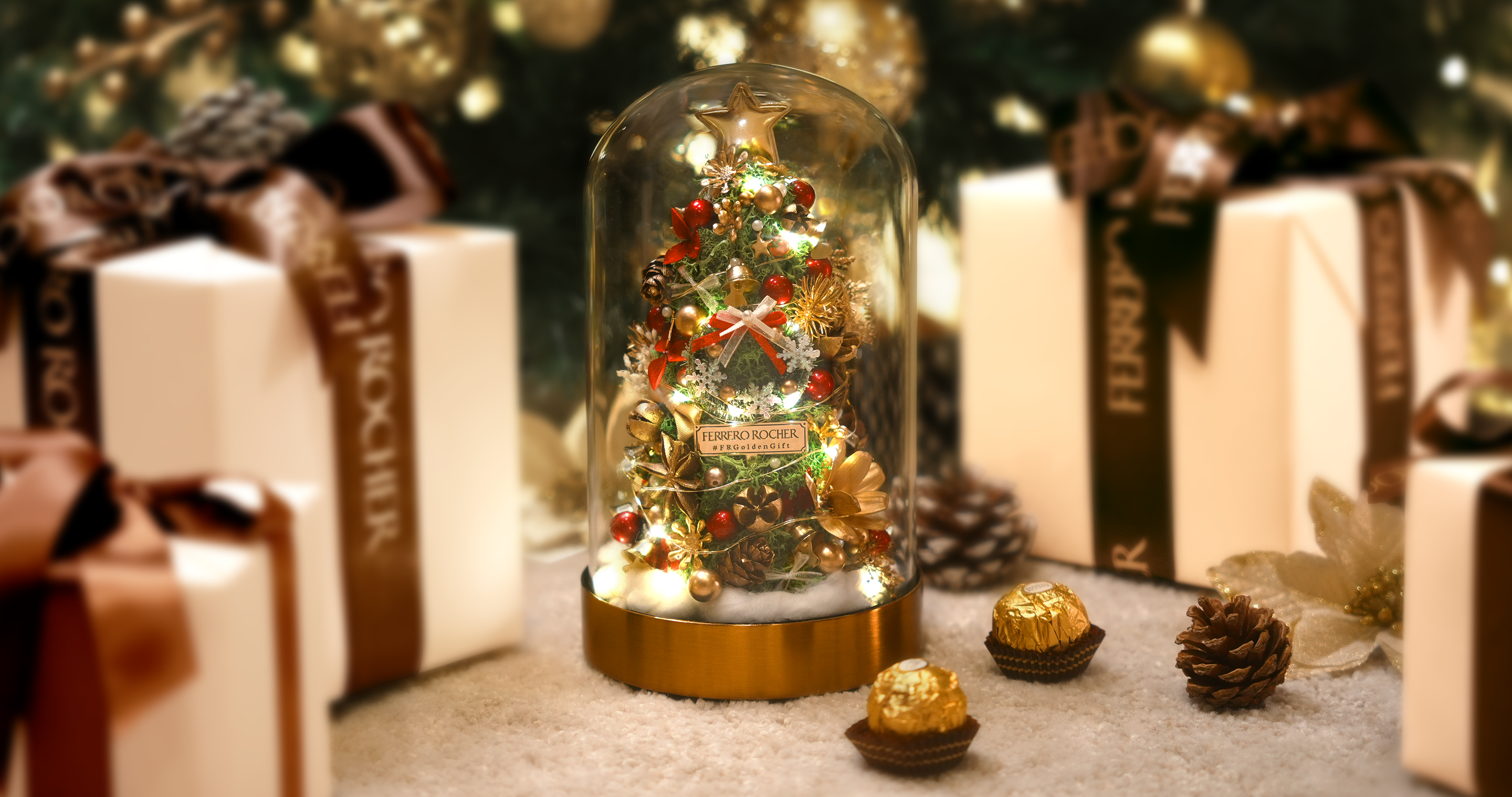 Unleash your creativity with personalised festive masterpieces at the exclusive Christmas gifting workshops: Christmas Tree Dome