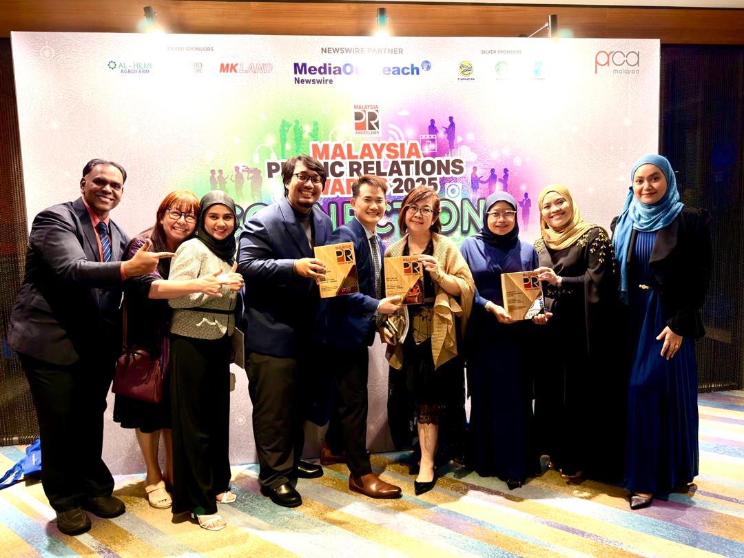 Columbia Asia Hospital Tebrau Wins Three Awards at 2025 Malaysia PR Awards (MPRA)